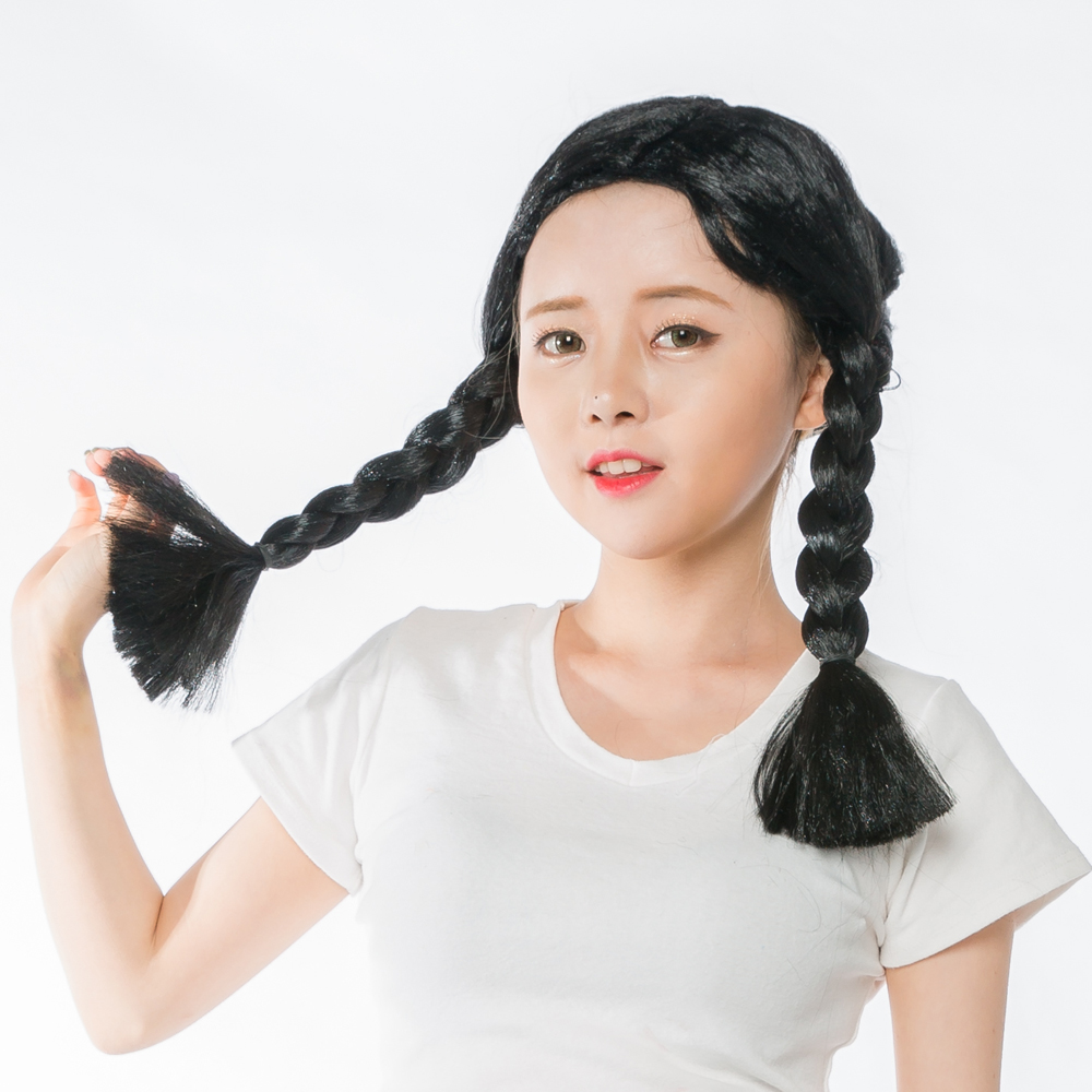 파티가발 복고여학생가발 - 메인 이미지