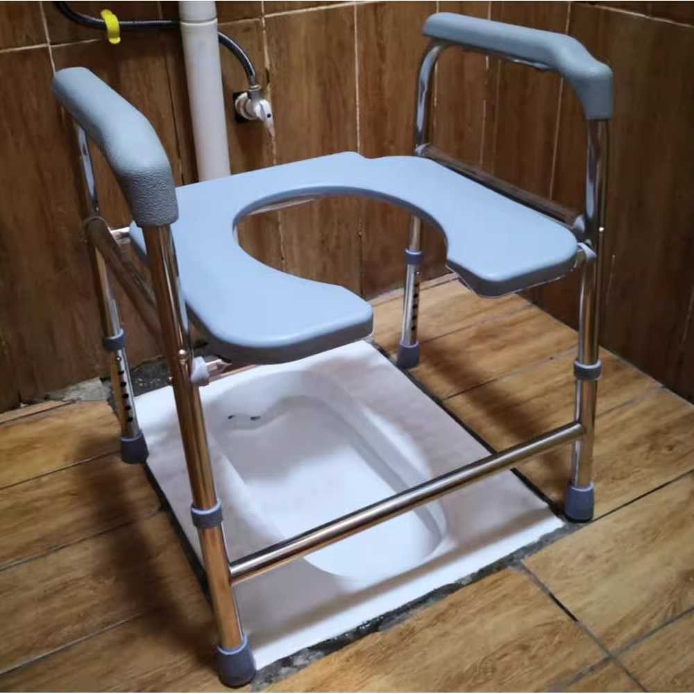 변기 안전바 고정 보조대 대변기 양변기 미끄럼방지 38-48cm - 상세 이미지 2
