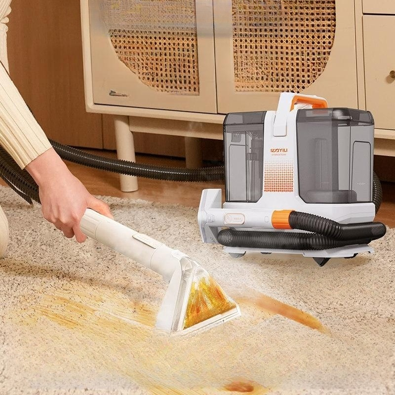 블루바구니 고온 스팀 청소기 카펫 소파 커튼 매트리스 침구 침대 청소 흡입기 2세대 - 상품 이미지