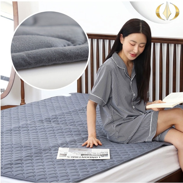 침대용 분리난방 탄소매트 2인용 EMF전기요 극세사전기매트 - 상품 이미지