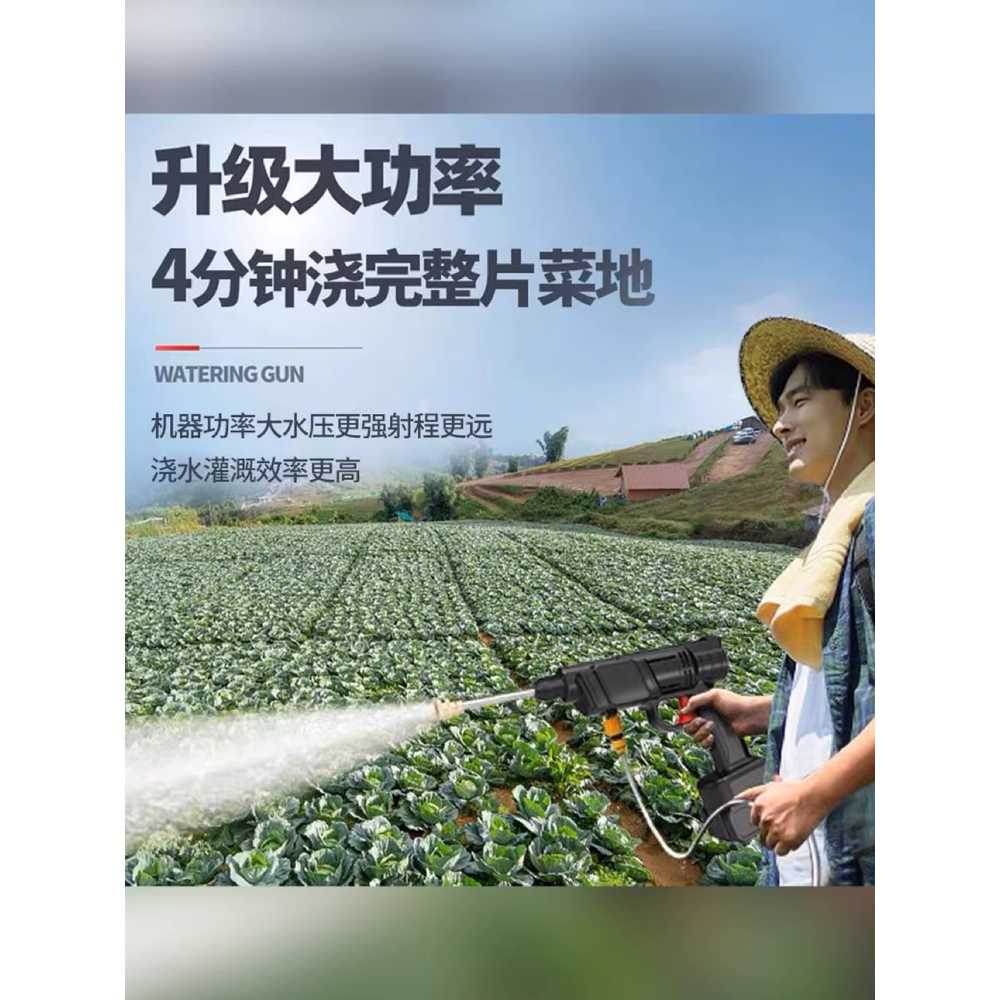 충전식 고압세차기 세차호스 분사기 고압건 고성능 강력형 2개 충전기 10m 호스 - 상세 이미지 2
