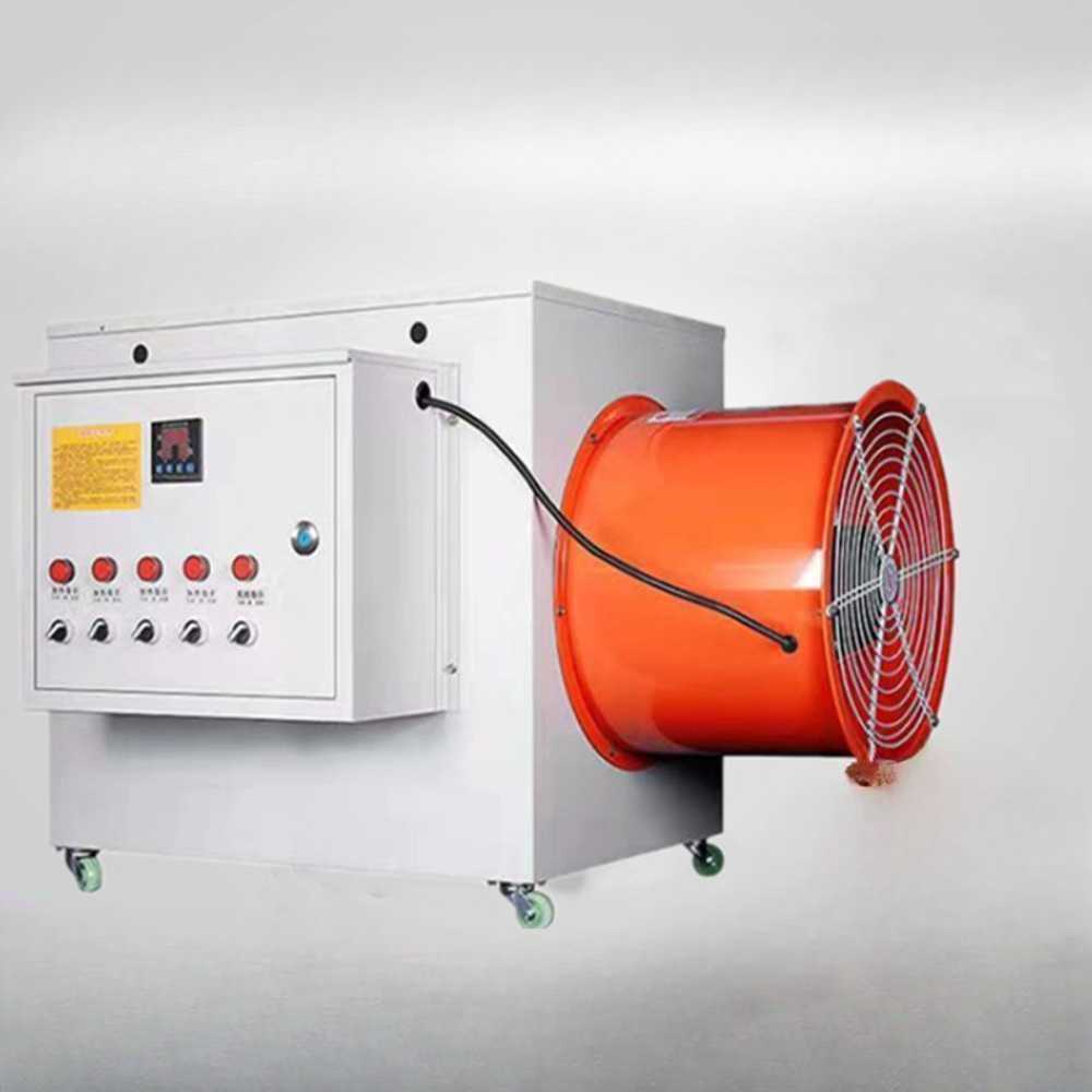 산업용 열풍 히터 공장 작업장 난방 강력 온풍기 15kW 380V 20m 풍기 - 상세 이미지 3