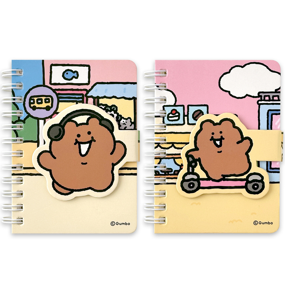 곰돌곰돌곰돌희 마그넷 수첩 ver1 (12개) - 상품 이미지
