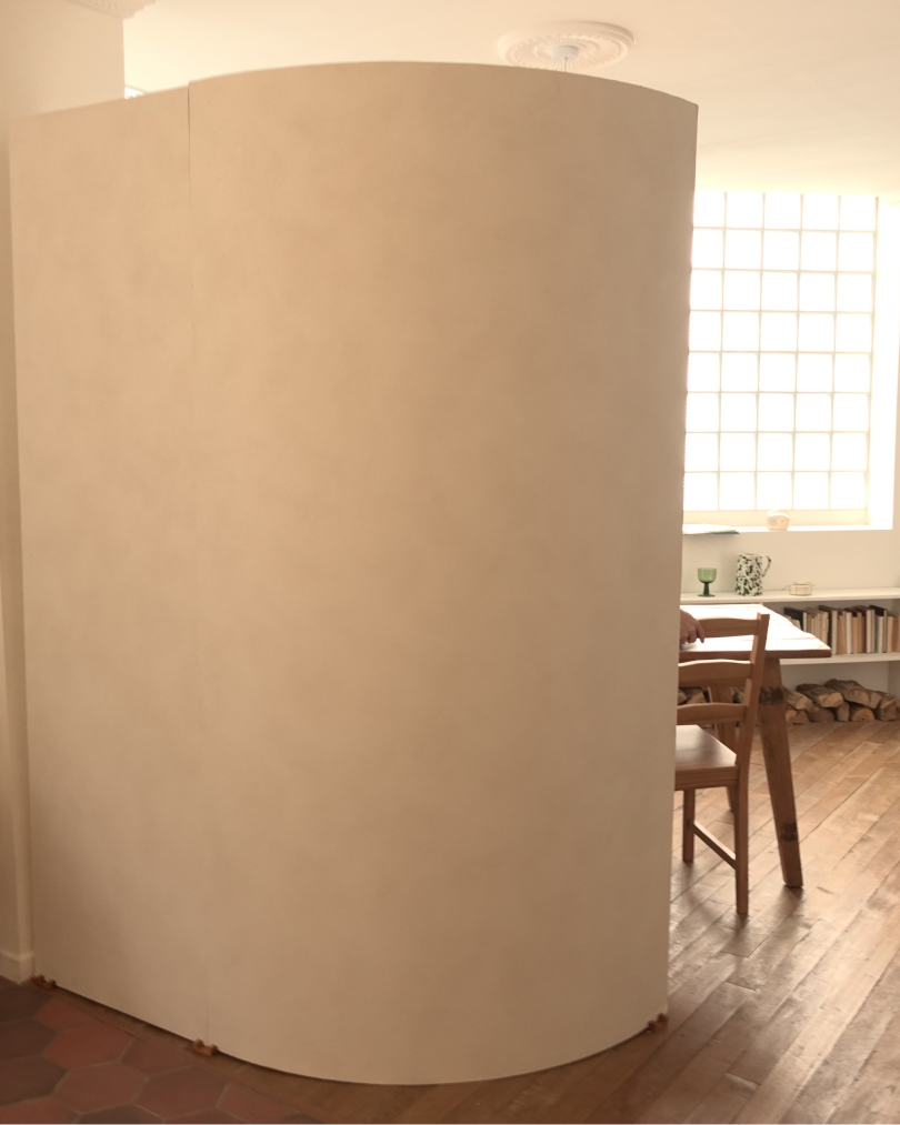툰트 방염자재 유럽미장 파티션 두꺼운 가벽 600x2124, 포슬린 - 상세 이미지 2