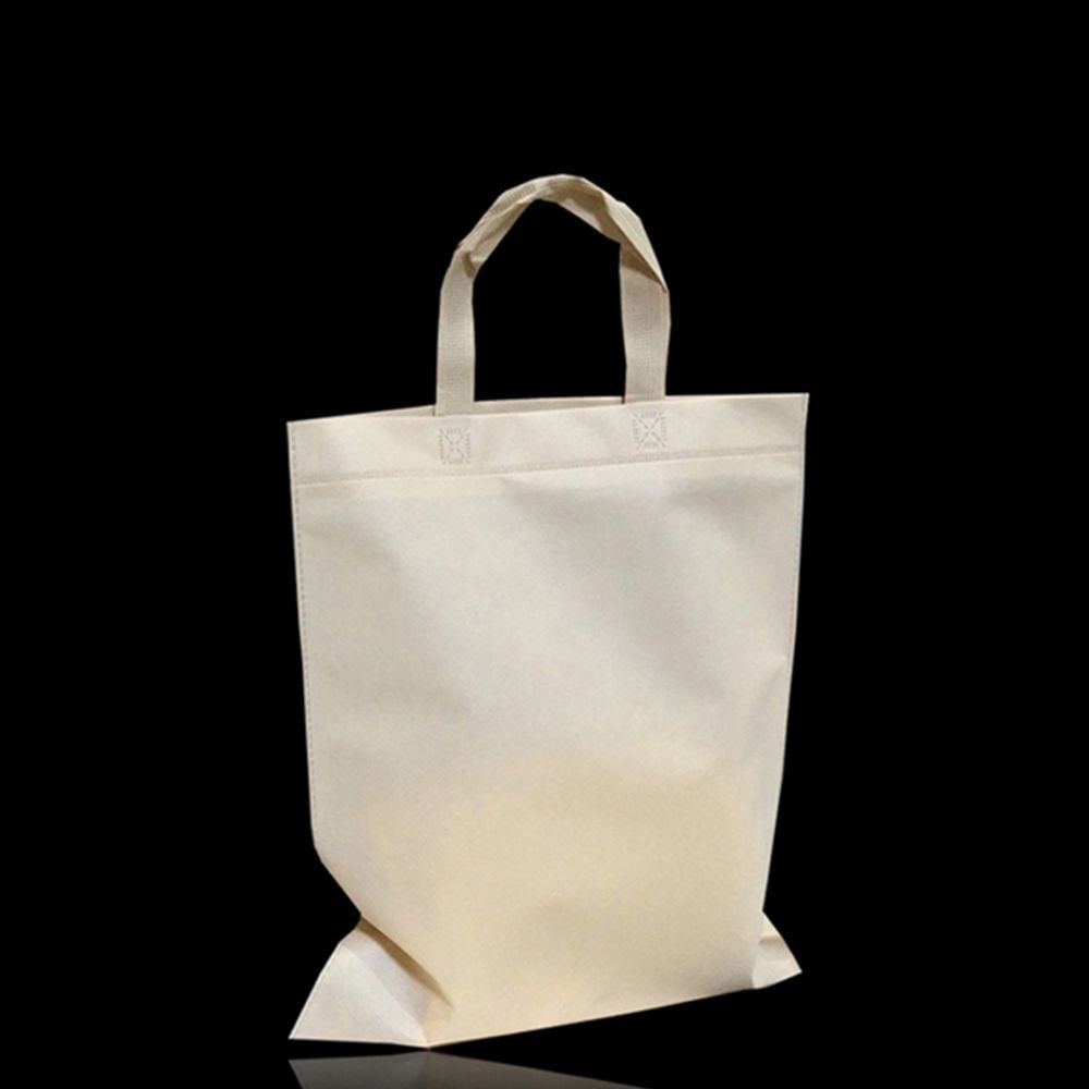 부직포 더스트백 쇼핑백 베이지 32X38.5cm 50매 - 상품 이미지