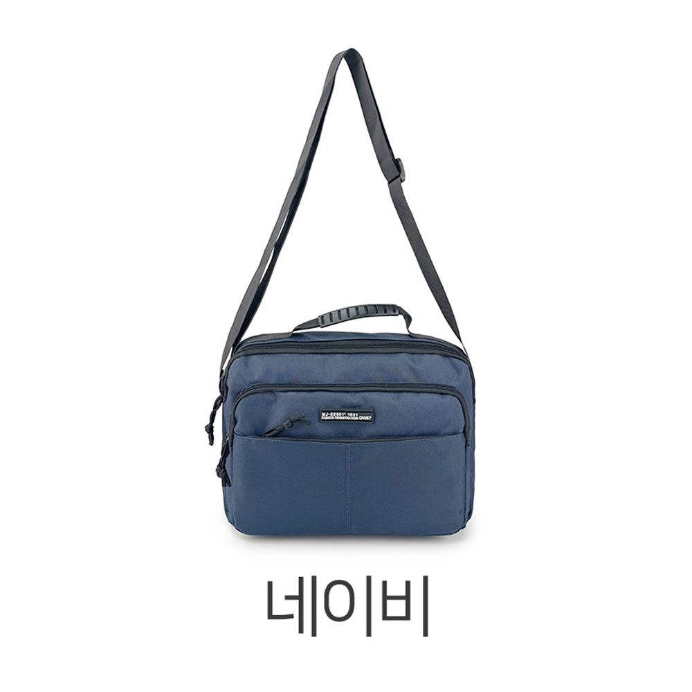 남자 메신저백 데일리 크로스백 수납력 좋은 캐주얼 직장인 출퇴근 크로스 가방 - 상세 이미지 4