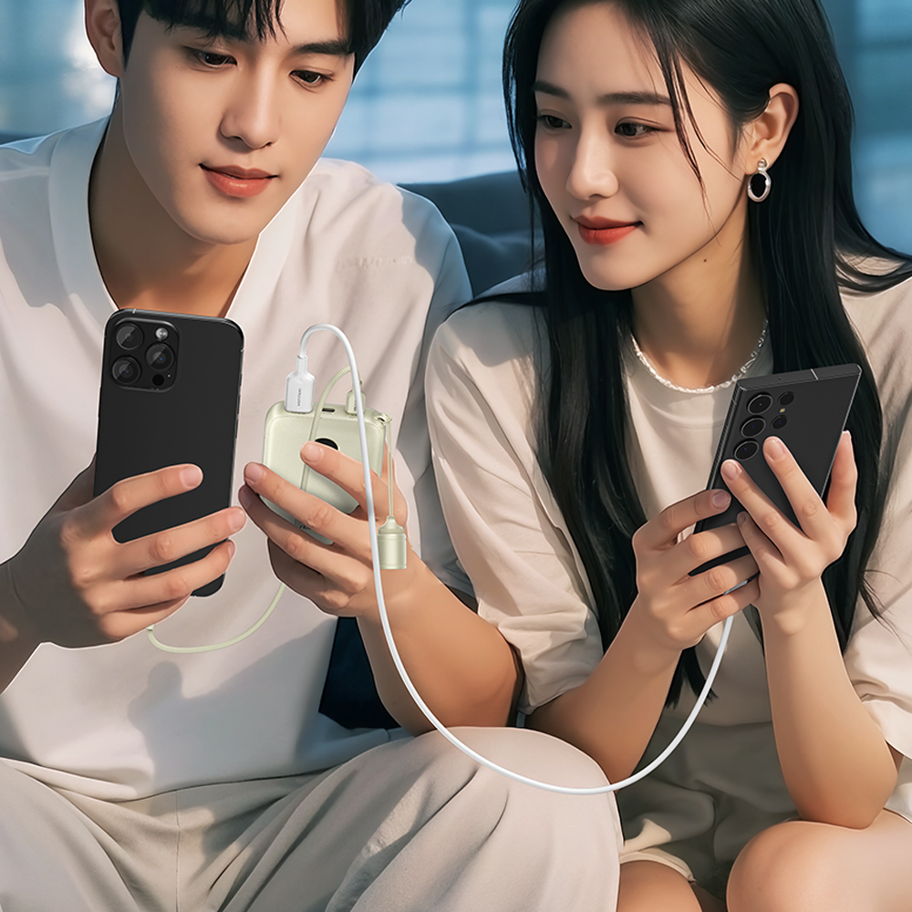 벤션 Velo PD 고속충전 보조배터리 22.5W FKA FKB 10000mAh, 핑크 - 상세 이미지 5