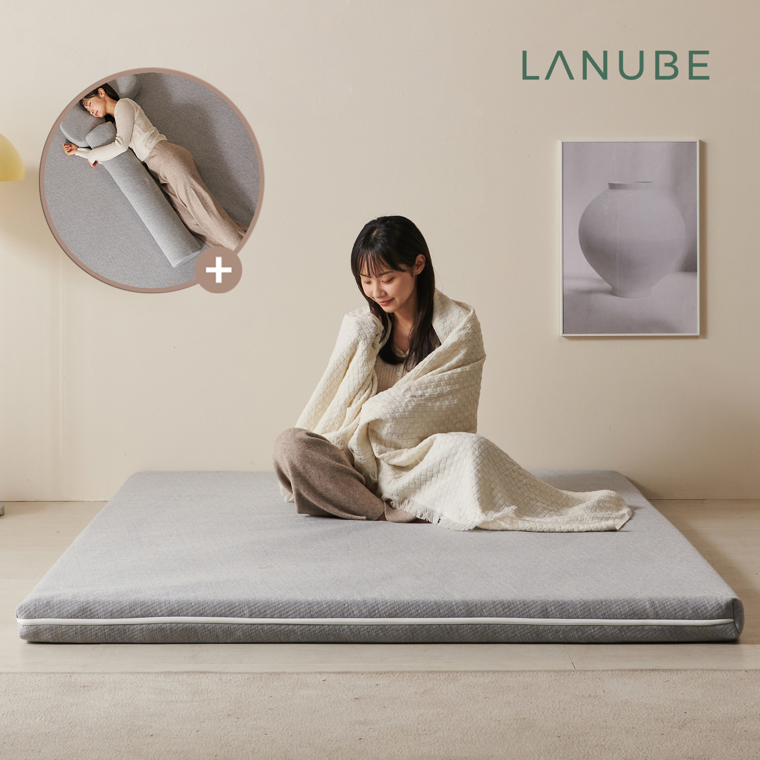 맥시멈 단단한 토퍼 손님용매트리스 거실 돌 침대 토퍼 1인용 싱글