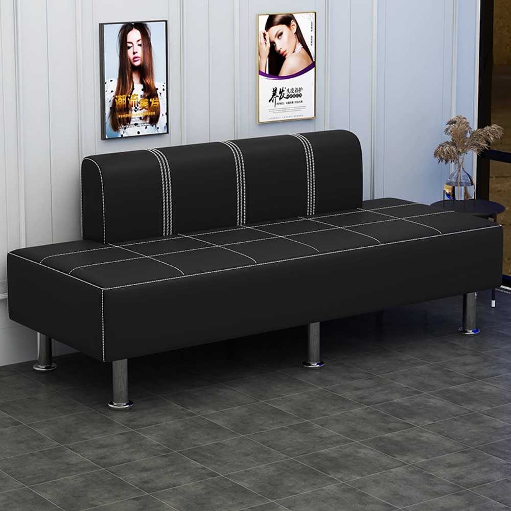 대기 소파 모듈쇼파 로비 관공서 스크린골프 은행 130cm 회색 / 2인용 이미지 7