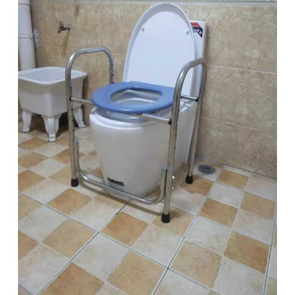 변기 안전바 고정 보조대 대변기 양변기 미끄럼방지 38-48cm - 상세 이미지 4