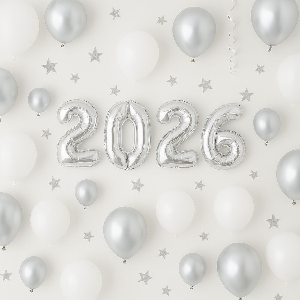 숫자은박풍선(소)실버2026패키지 - 상품 이미지