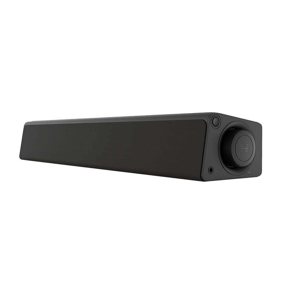 PC 및 모바일용 Creative Stage SE 미니 컴팩트 언더 모니터 사운드바(블루투스 5.3, USB 디지털 오디오 포함) - 상품 이미지