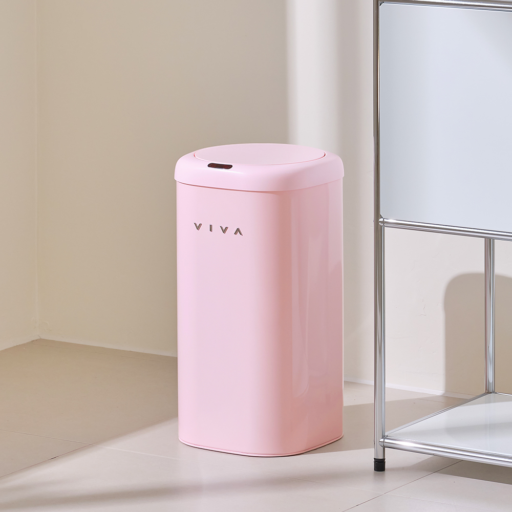 비바 27L 종량제 20L 호환 센서 쓰레기통 주방/거실 냄새차단 감성 휴지통 이미지 6