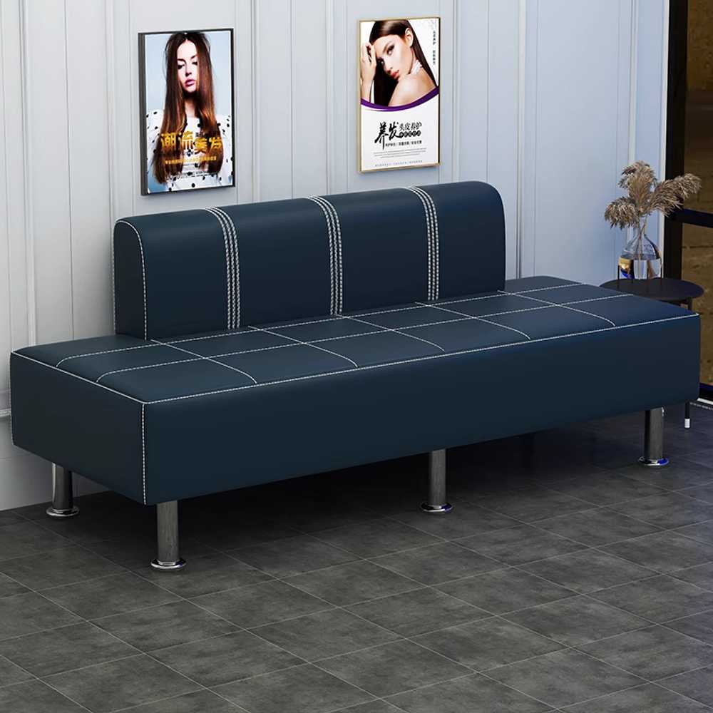 대기 소파 모듈쇼파 로비 관공서 스크린골프 은행 130cm 회색 / 2인용 이미지 6