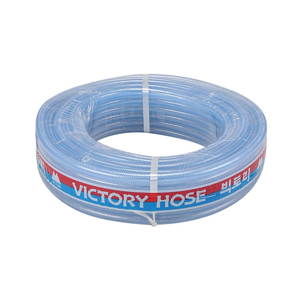 PVC 호스 일반편사 40M 다용도 농업 세차 산업용 - 메인 이미지