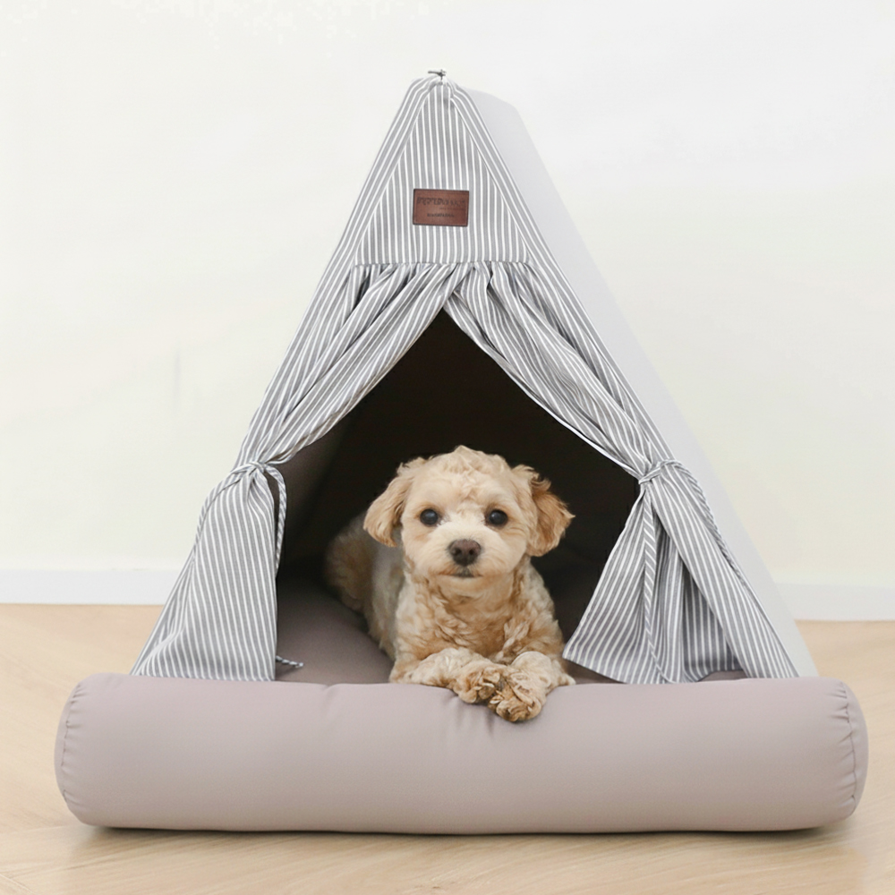 펫브랜디 애견텐트 강아지하우스 커튼형 강아지집