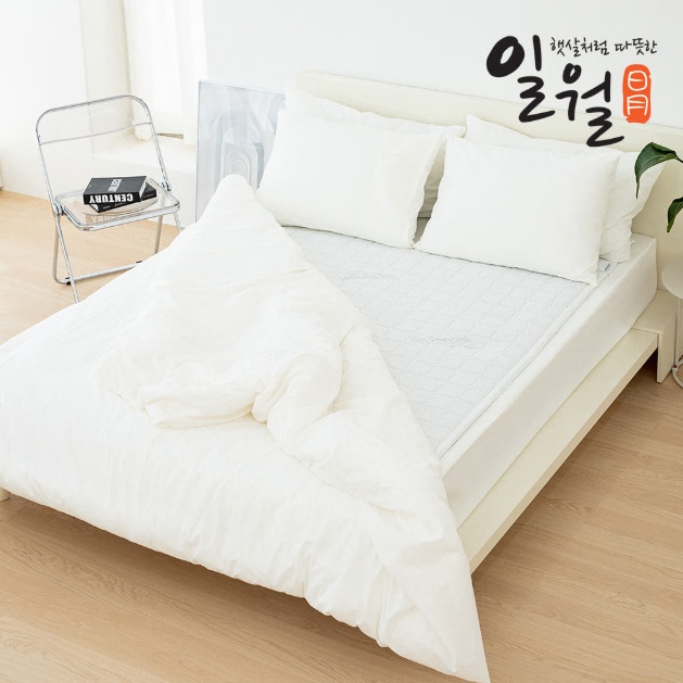 분리난방 침대용 전기매트 더블 2인용 워셔블 탄소매트 - 상세 이미지 2