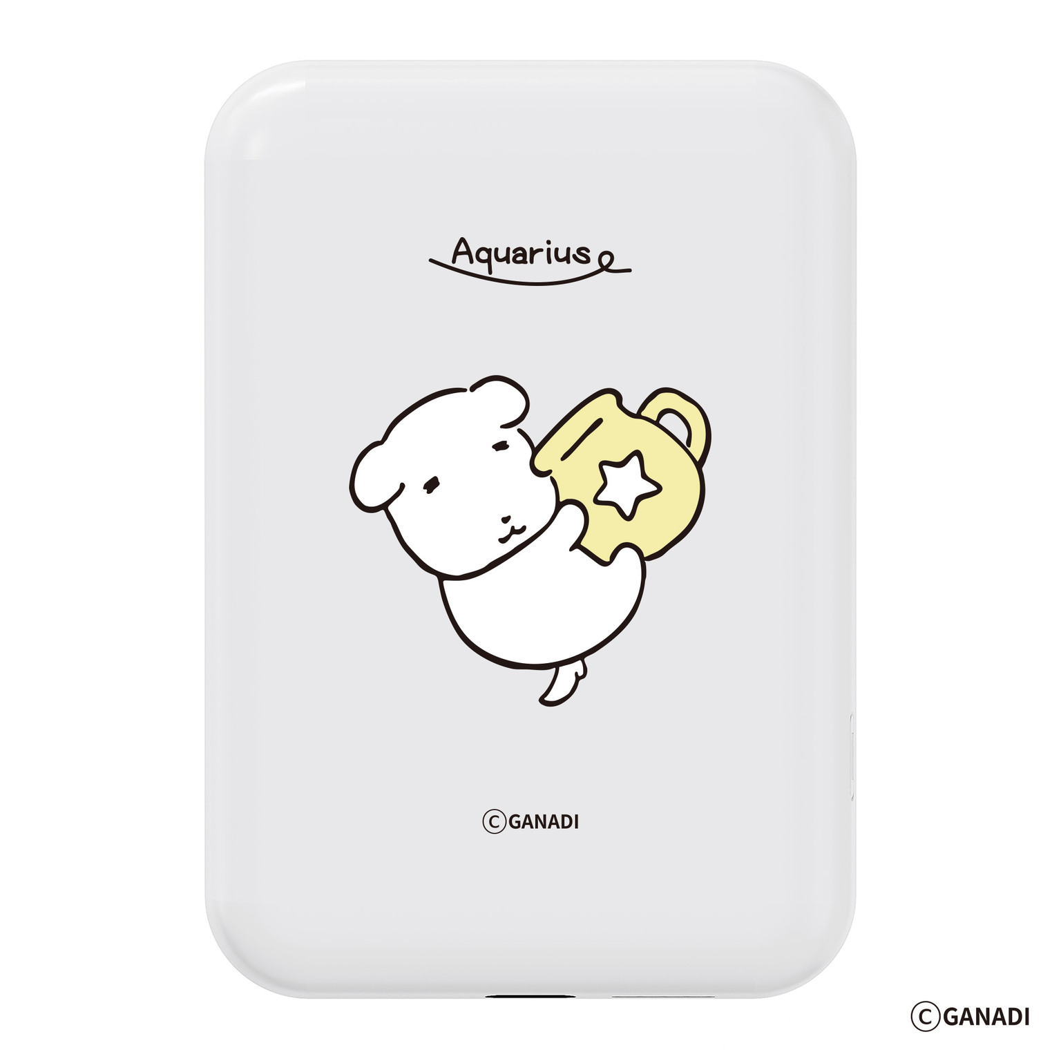별자리 가나디 보조배터리 5000mAh 맥세이프 고속 무선 충전 처녀자리 굿즈 - 상세 이미지 5