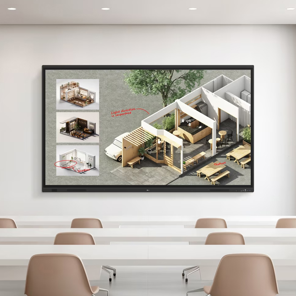 LG 안드로이드 전자칠판 86TR3DQ 218cm(86인치) 학교 학원 회의실 - 상품 이미지