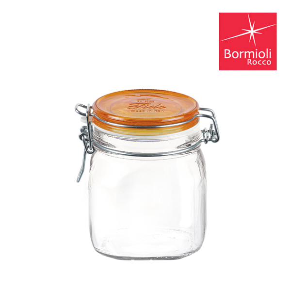 보르미올리 피도병 쨈병 과일청 원두 유리병 750ml, 오렌지, 1개 - 상품 이미지