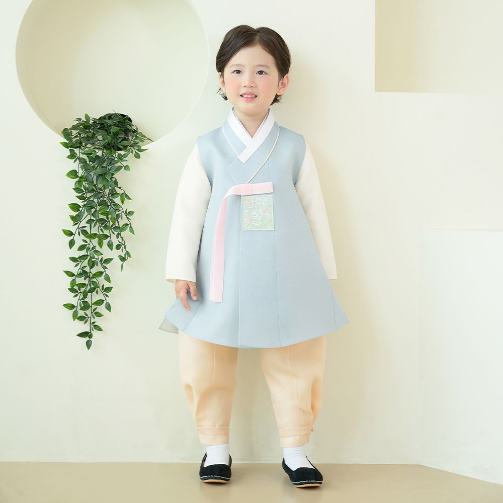 한예빔 HB80004-윤담도령 남아한복 아동한복 - 상품 이미지