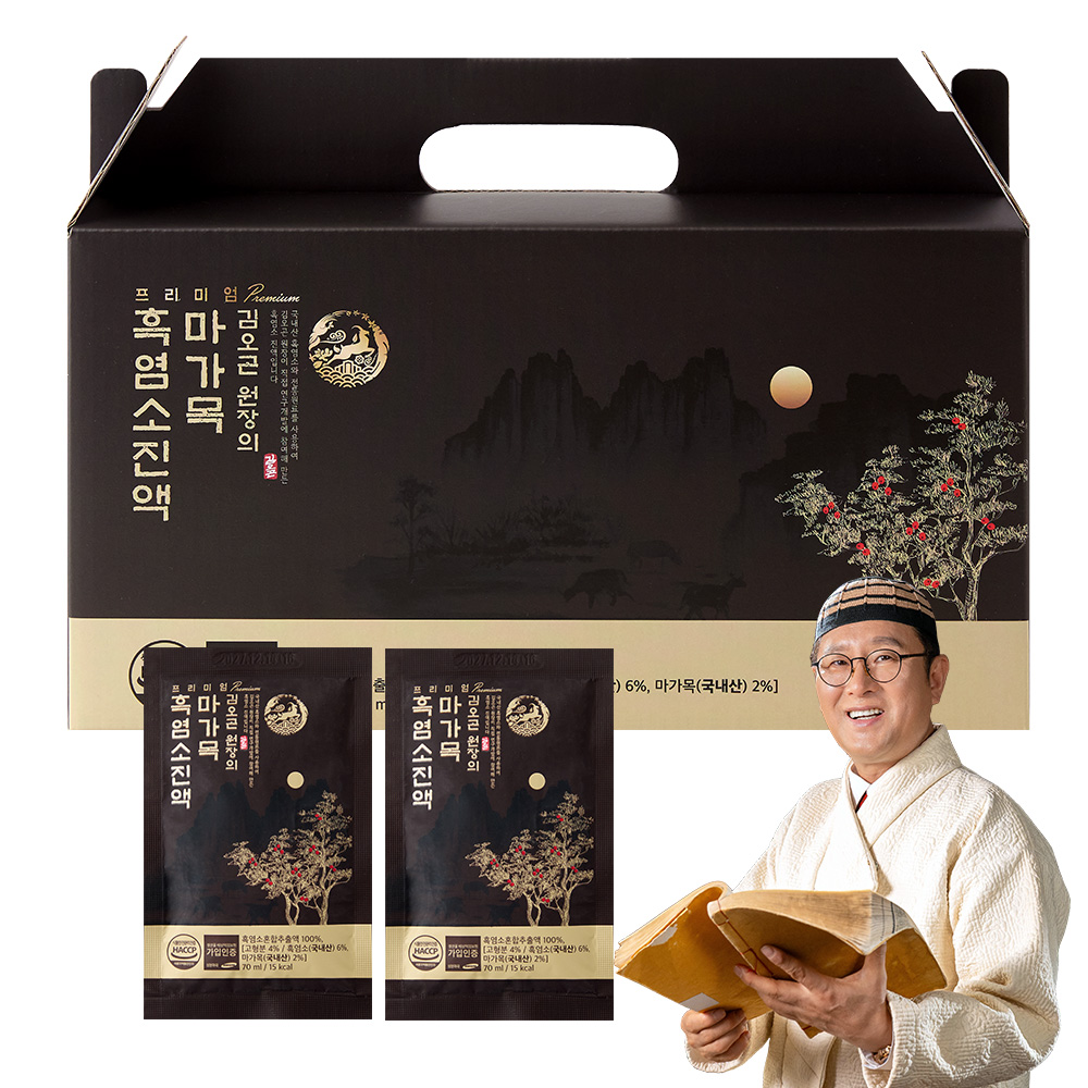 김오곤원장의 프리미엄 마가목 흑염소 진액 30포, 1개 - 상품 이미지