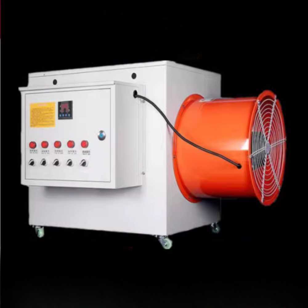 산업용 열풍 히터 공장 작업장 난방 강력 온풍기 15kW 380V 20m 풍기 - 상세 이미지 2