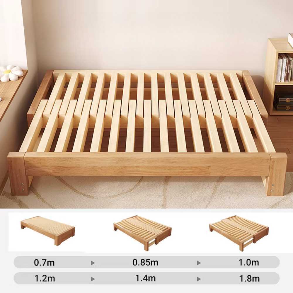 2인소파침대 원목접이식 모션프레임 거실겸용가구 180x70-120cm - 상세 이미지 4