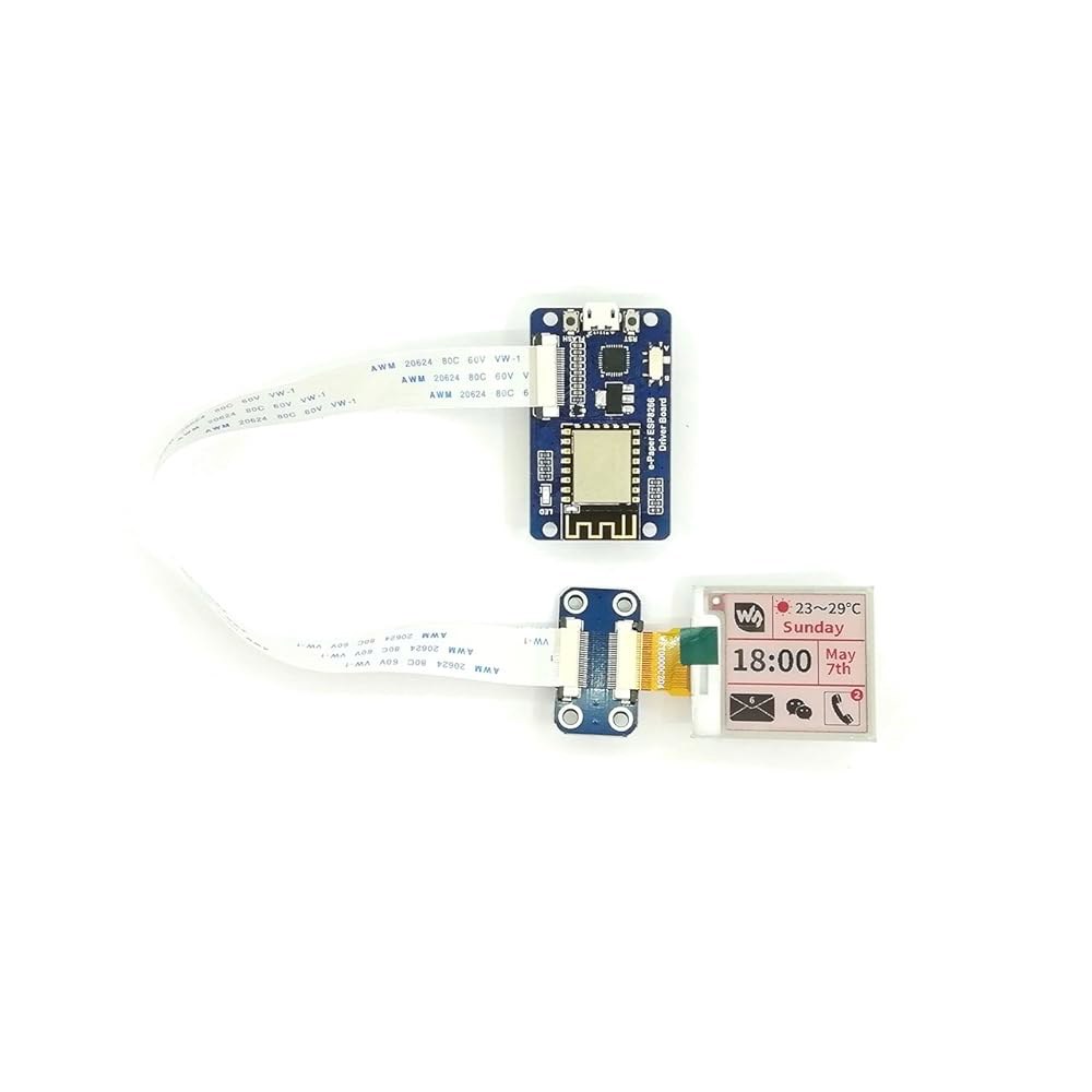 1.54인치 E-Ink 디스플레이 모듈 3색 해상도 200x200 전자 종이 스크린 패널 SPI 인터페이스, 라즈베리 파이 / STM32 뉴클레오 젯슨 나노용 ESP8266 WiF - 상품 이미지