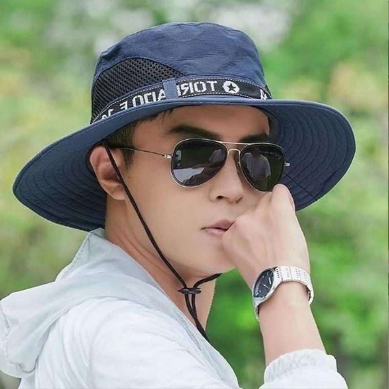 캠핑 남성용 여름 모자 물놀이 버킷햇 낚시 벙거지 - 상품 이미지