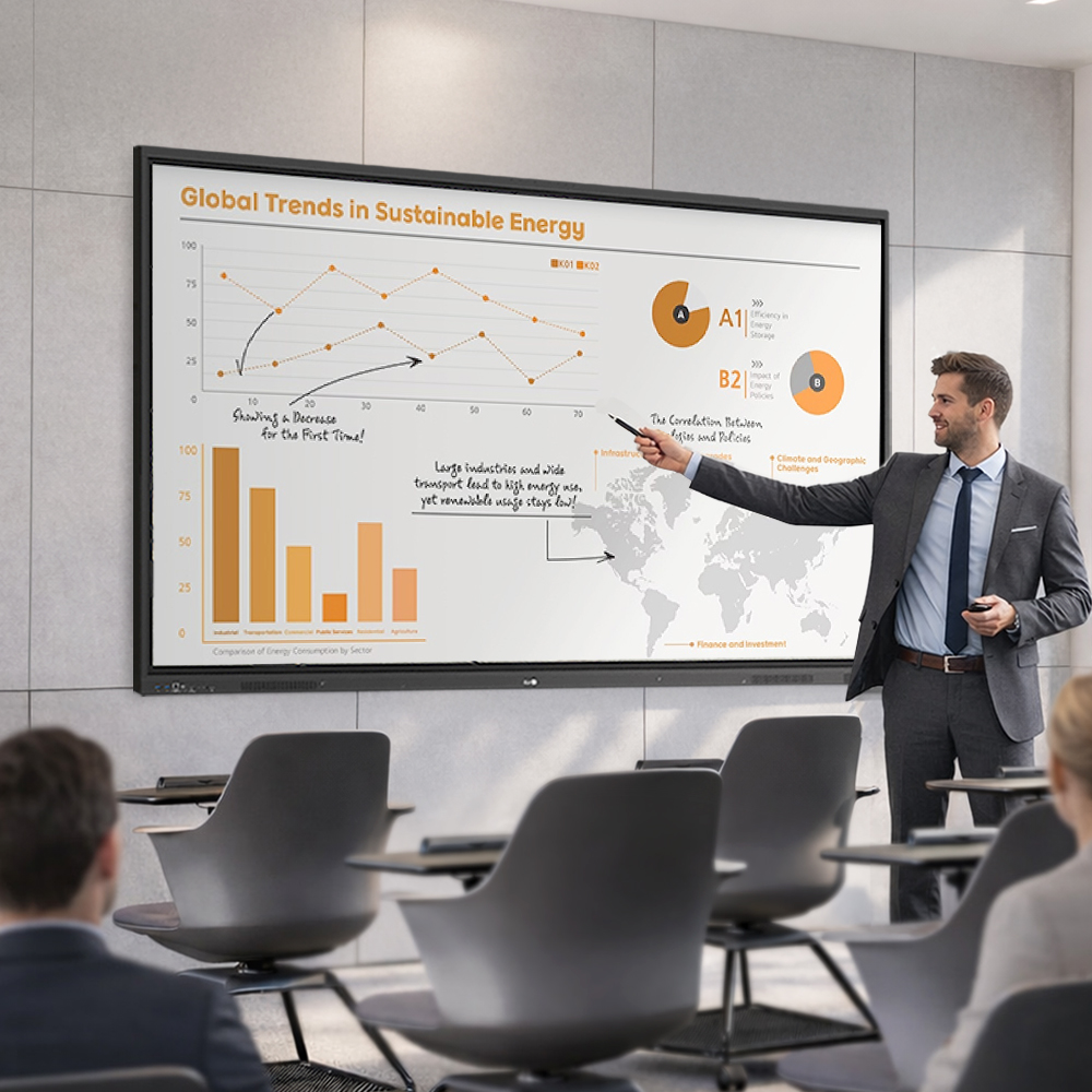 LG 안드로이드 전자칠판 86TR3DQ 218cm(86인치) 학교 학원 회의실 - 상세 이미지 3