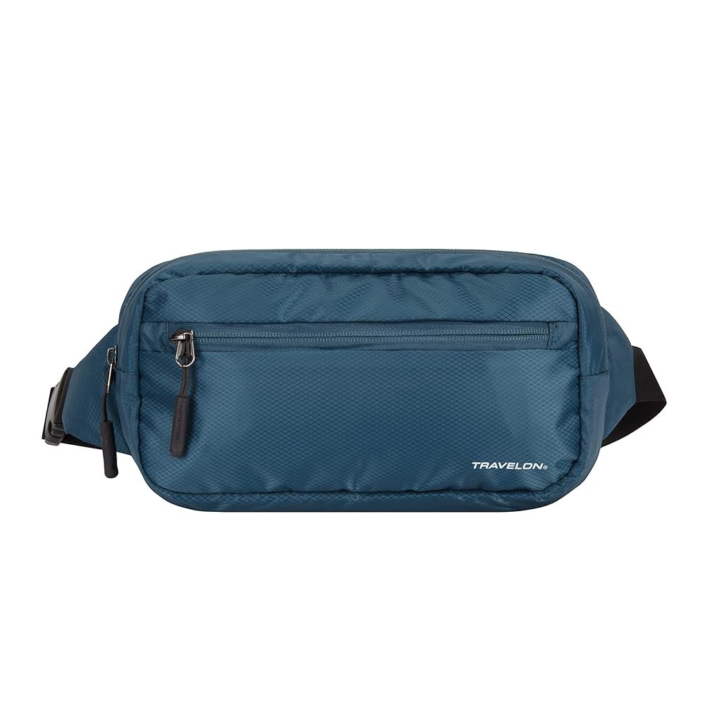 Travelon World Travel Essentials 컨버터블 팩 공작 사이즈, 팩, 단일 슬링/허리 청록색, Peacock Teal One Size - 상품 이미지
