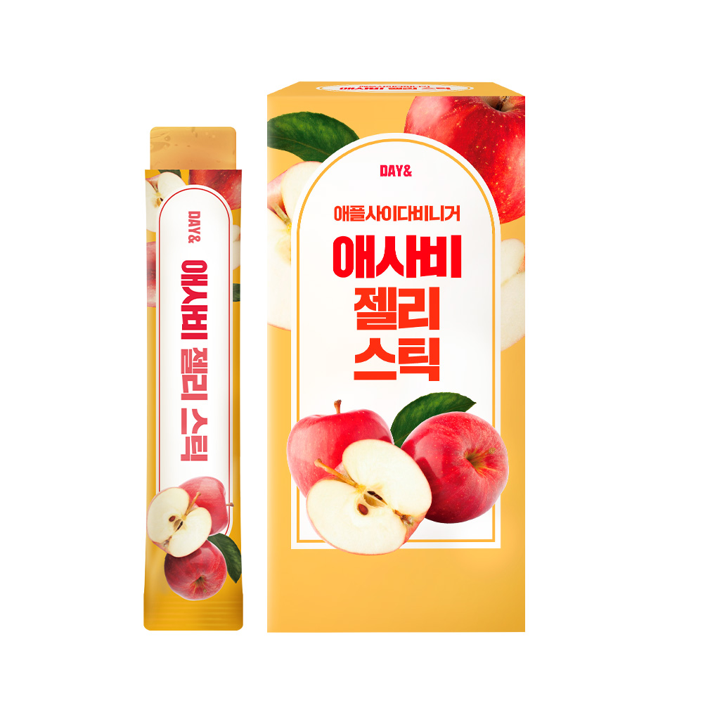 데이앤 애사비 애플 사이다 비니거 사과 식초 젤리 300g, 1개 - 상품 이미지