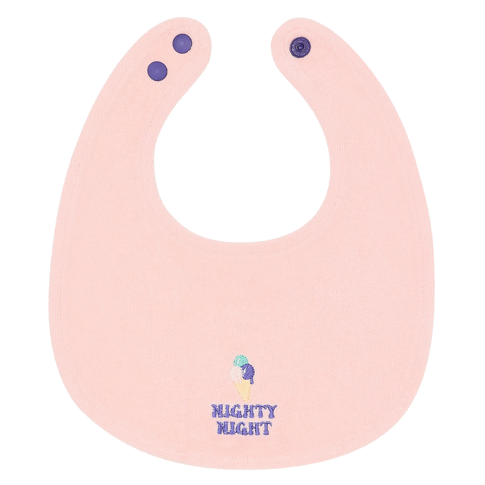 [나이티나잇] 아기턱받이 신생아 침받이 테리빕 순면턱받이