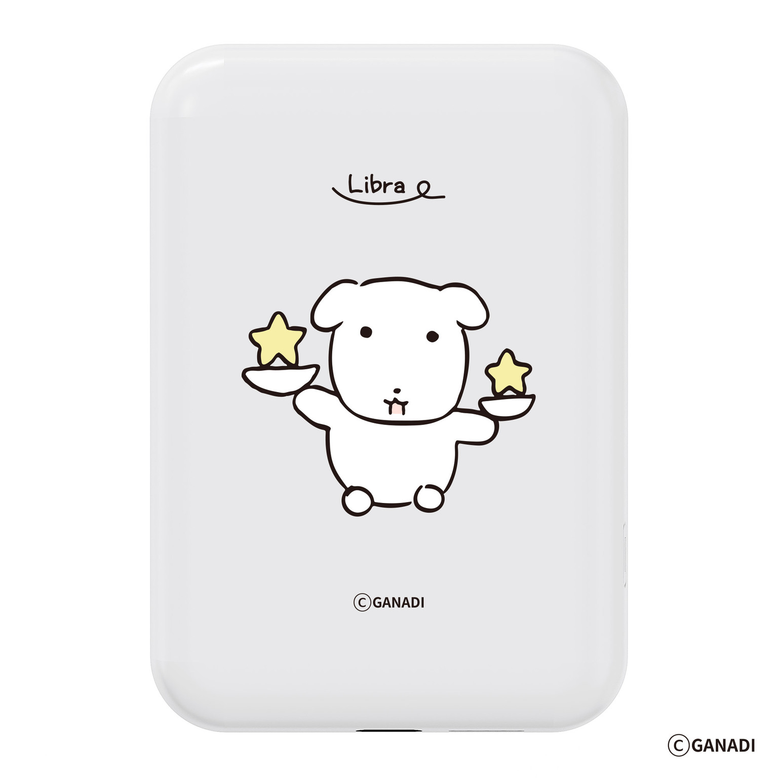 별자리 가나디 보조배터리 5000mAh 맥세이프 고속 무선 충전 처녀자리 굿즈 - 상세 이미지 2