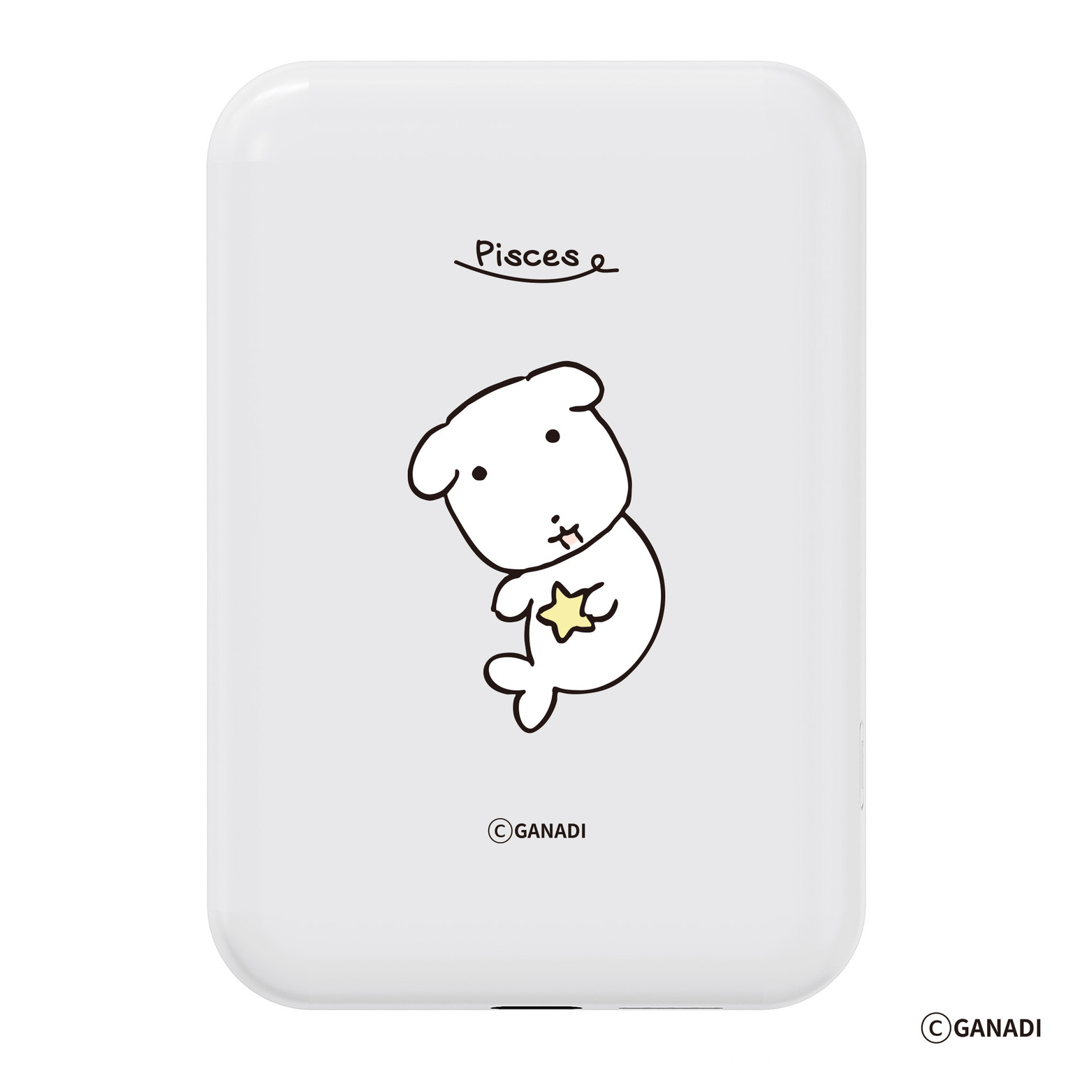 별자리 가나디 보조배터리 5000mAh 맥세이프 고속 무선 충전 처녀자리 굿즈 이미지 8