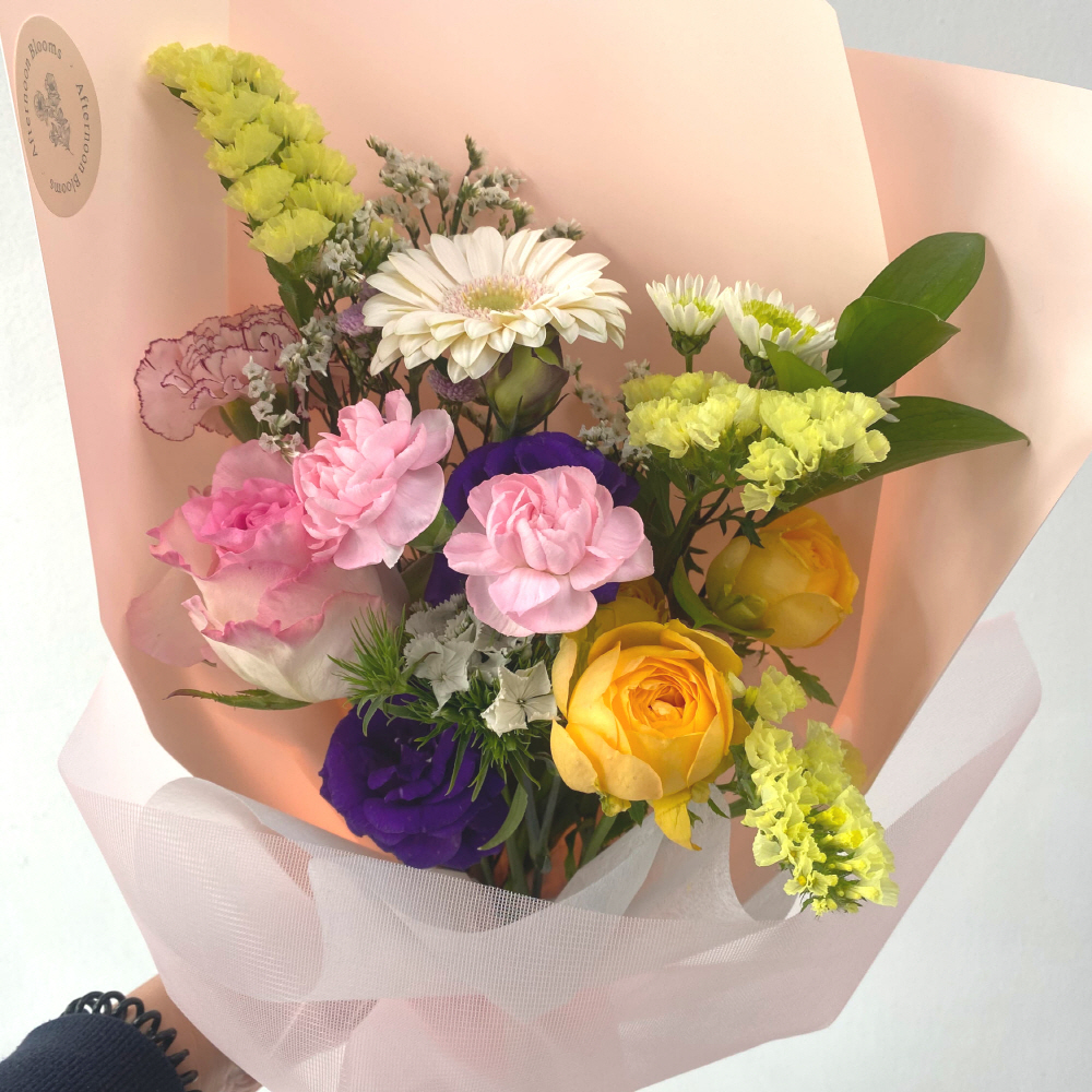 졸업 생일 기념일 생화 소형 꽃다발 꽃배달 싼곳 생화택배