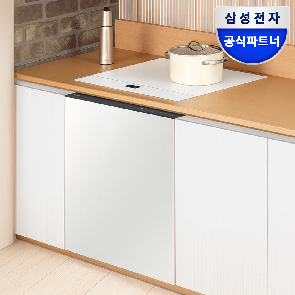 삼성 비스포크 14인용 AI 히든 식기세척기+25년 신모델 화이트 슬림핏 인덕션