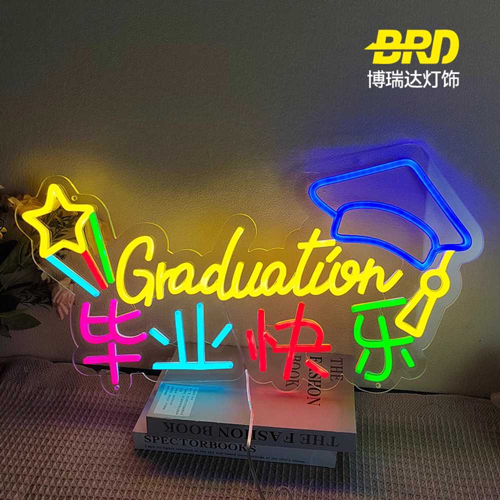 케이크 LED 간판 매장 조명 빵 네온사인 입체 램프 55x31cm / 12V 배터리 포함 - 상세 이미지 4