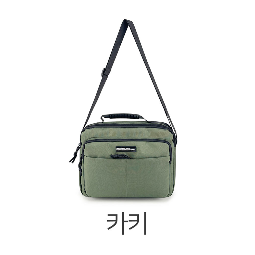 남자 메신저백 데일리 크로스백 수납력 좋은 캐주얼 직장인 출퇴근 크로스 가방 - 상세 이미지 5