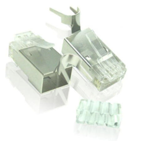 라인업시스템 랜툴 LANSTAR) SSTP 커넥터(100개입) CAT.6A/7