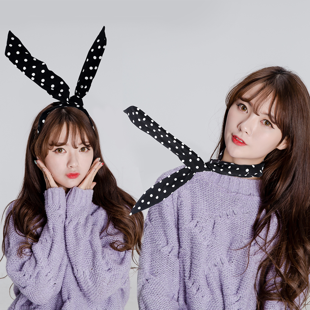 날으는스카프(초대형)블랙