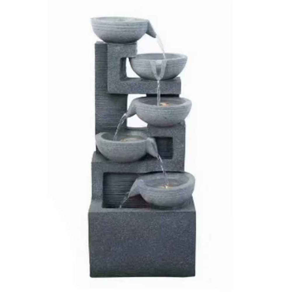 야외 항아리 분수대 전통 감성 정원 조형물 개업선물 A형 35x60cm - 상세 이미지 4