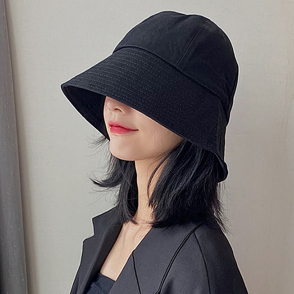 무지 사파리모자 빅사이즈 챙넓은 데일리 모자 박대표마켓 - 상품 이미지