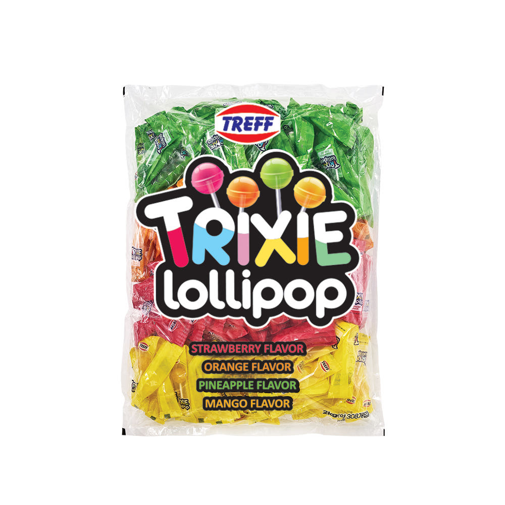 트레프 트릭시 롤리팝 2kg 대용량 캔디 막대사탕 - 상품 이미지