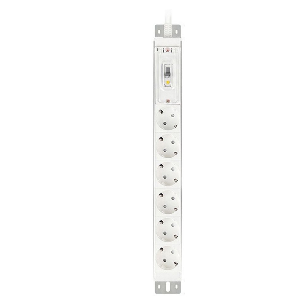 동양전자 고용량 6구 알루미늄 멀티탭 16A 4000W - 상품 이미지