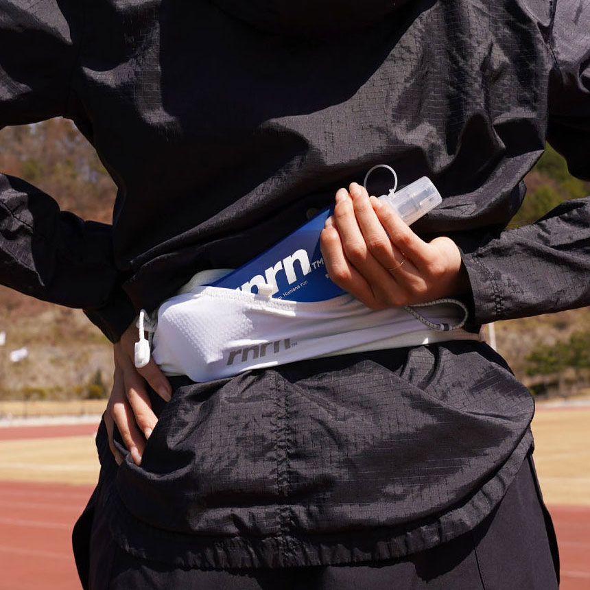 rnrn 러닝벨트 런닝가방 허리밴드 마라톤 힙색 플립밸트