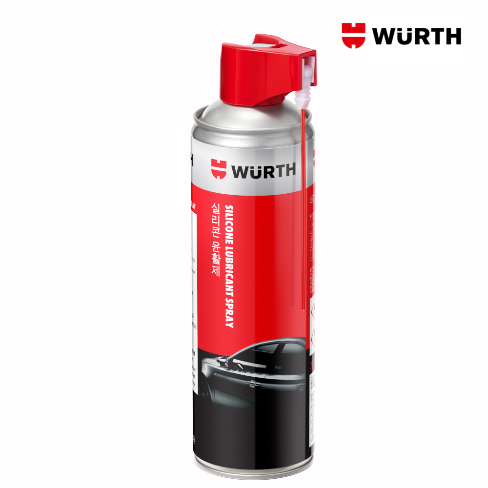 (노즐장착) 뷔르트 차량용 실리콘 스프레이 윤활제 500ml 제품 이미지