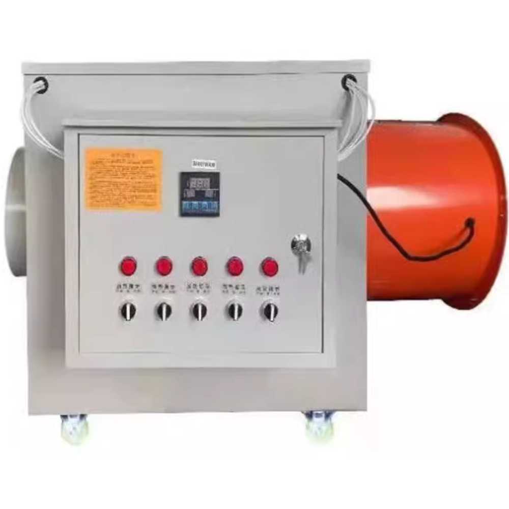 산업용 열풍 히터 공장 작업장 난방 강력 온풍기 15kW 380V 20m 풍기 - 상품 이미지