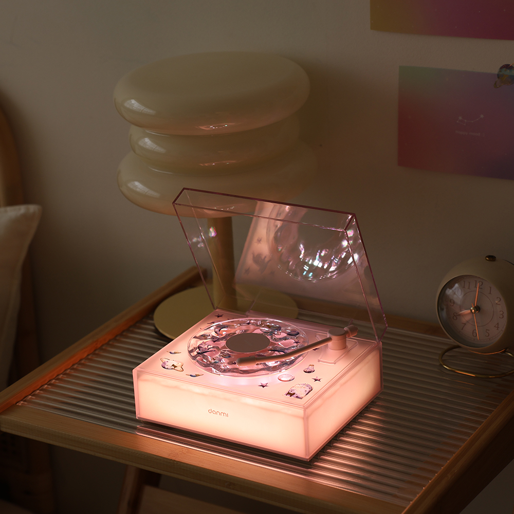 단미 오로라 블루투스 스피커 미니 레트로 감성 무드등 개봉기 | 실사용 후기 - 대표 이미지